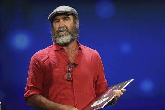 Sorgte mit seiner Dankesrede für Verwirrung: Fußball-Legende Eric Cantona.
