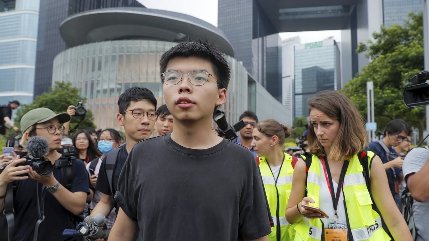 Joshua Wong ist einer der führenden Köpfe der Demokratiebewegung in Hongkong.
