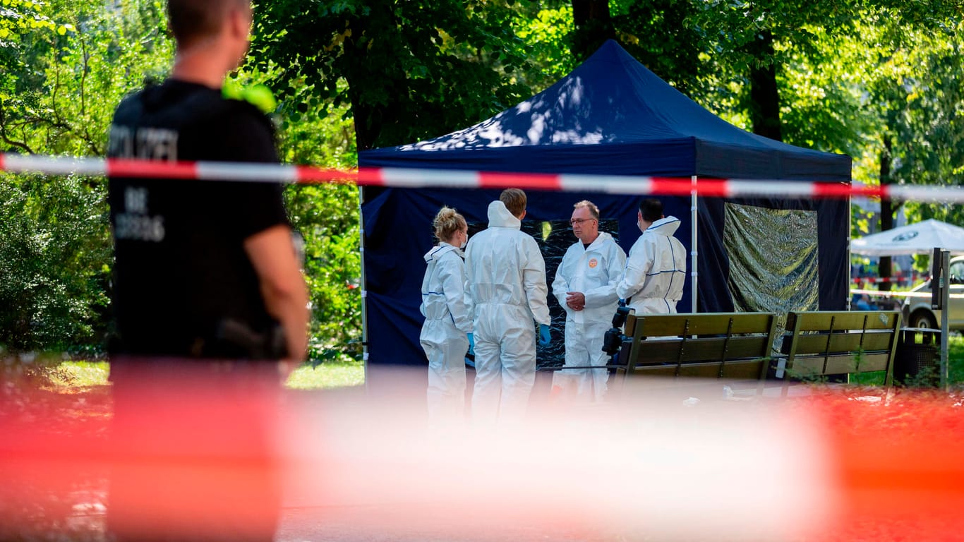 Tatort in Berlin-Moabit: Der Mord könnte ein politisches Attentat gewesen sein.