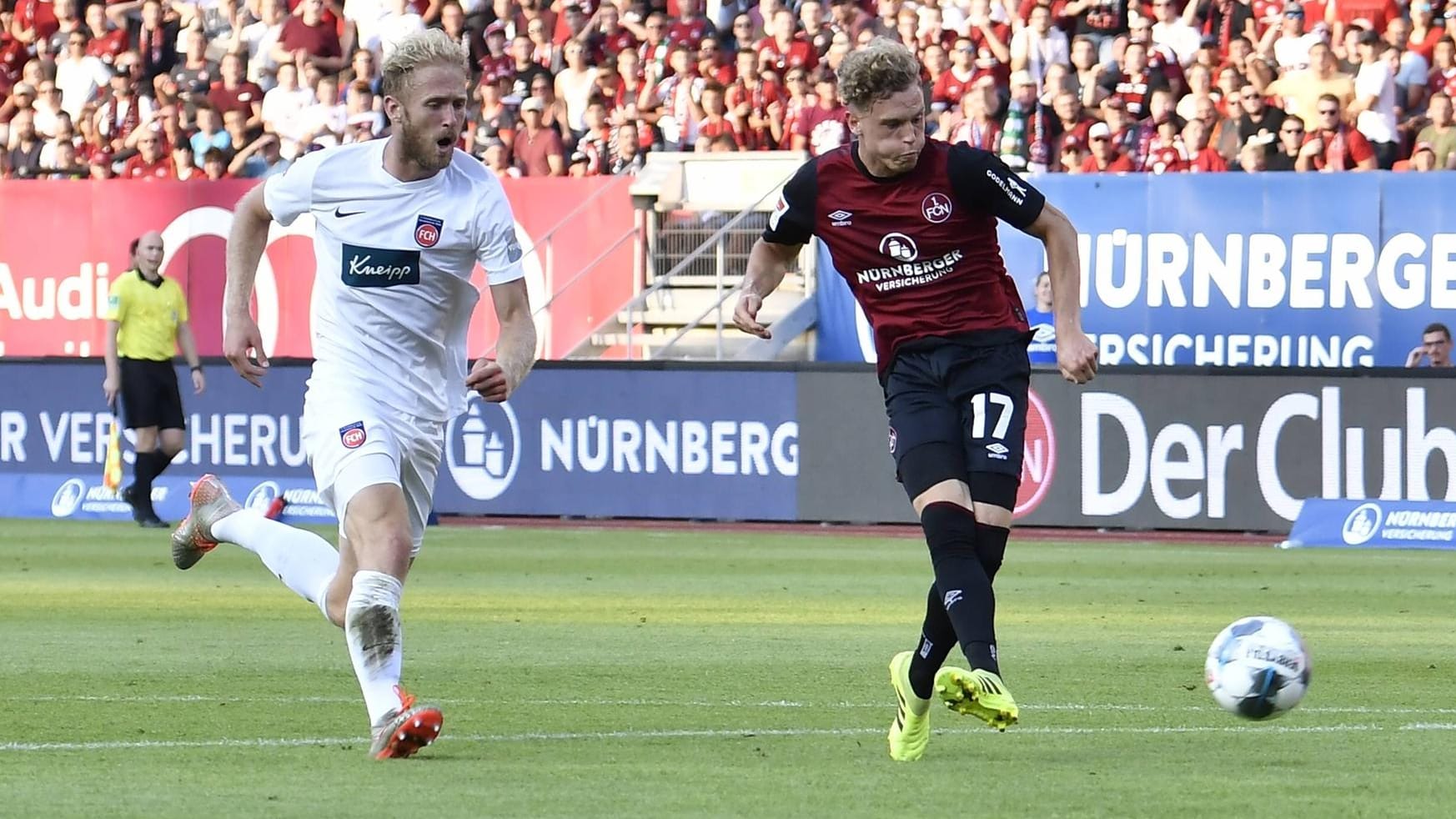 Nürnberg verspielte den Sieg gegen Heidenheim.