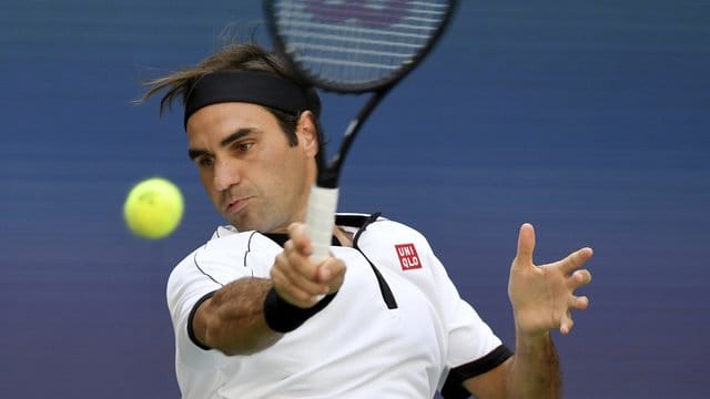 Roger Federer hatte in der dritten Runde keine große Mühe.