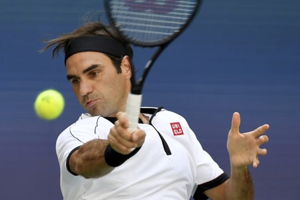 Roger Federer hatte in der dritten Runde keine große Mühe.
