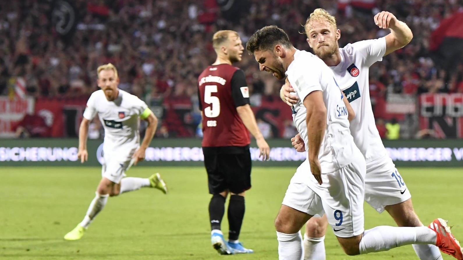 Der 1. FC Heidenheim holte einen Punkt in Nürnberg.