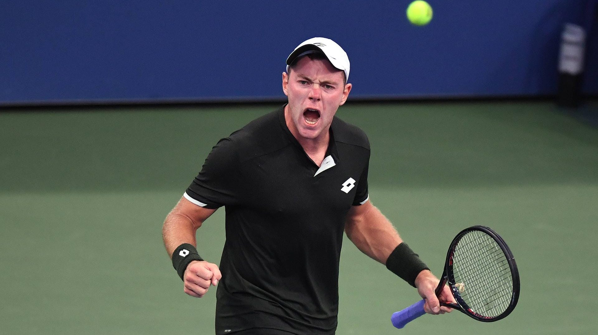 Dominik Köpfer erreichte sensationell das Achtelfinale der US Open.