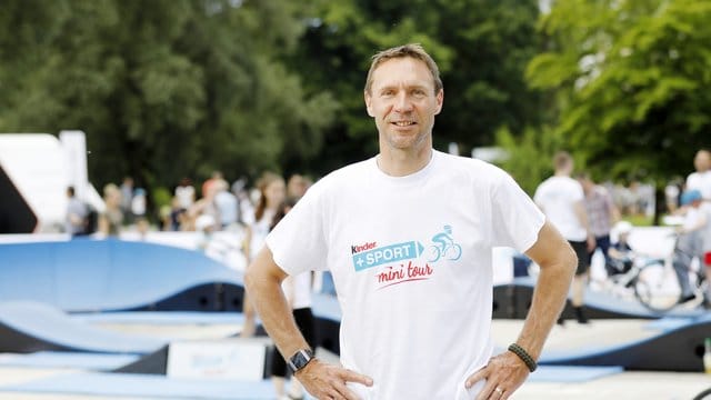 Kümmert sich bei der Deutschland-Tour um die Kids: Ex-Profi Jens Voigt.