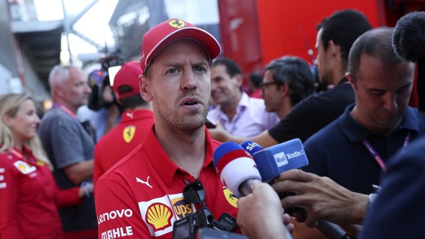 Sebastian Vettel dämpft vor dem Belgien-Rennen die Erwartungen.