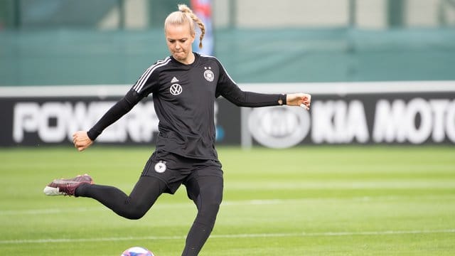 Wird das Tor der deutschen Fußballfrauen hüten: Merle Frohms.