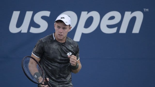 Steht in New York im Achtelfinale: Dominik Koepfer.