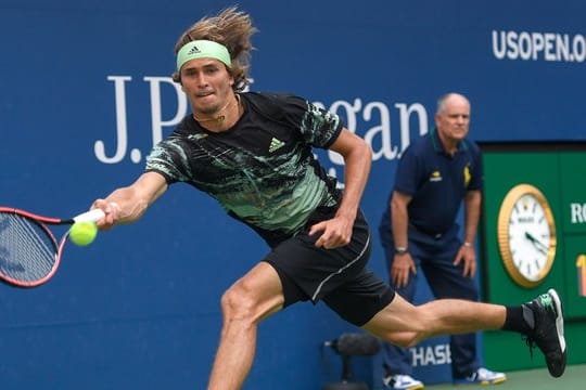 Steht bei den US Open erstmals im Achtelfinale: Alexander Zverev.