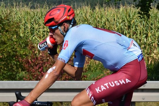 Der Deutsche Nils Politt vom Team Katusha Alpecin gehört zu den Favoriten.