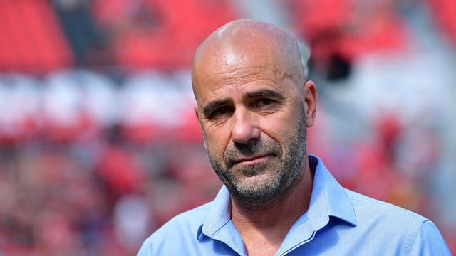 Muss mit seinem Team Ecken üben: Bayer-Coach Peter Bosz.