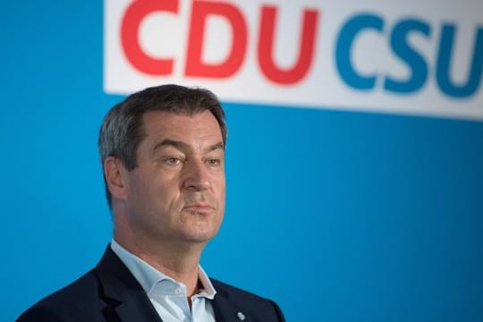 Bayerns Ministerpräsident Markus Söder bei einer Pressekonferenz Ende August.