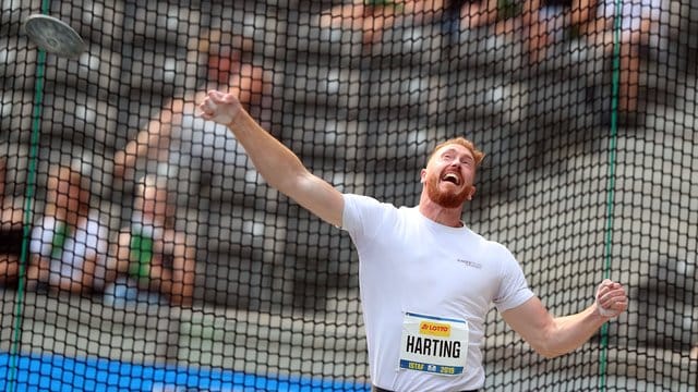 Christoph Harting landet beim ISTAF auf Rang neun.