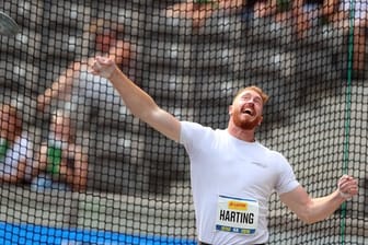 Christoph Harting landet beim ISTAF auf Rang neun.