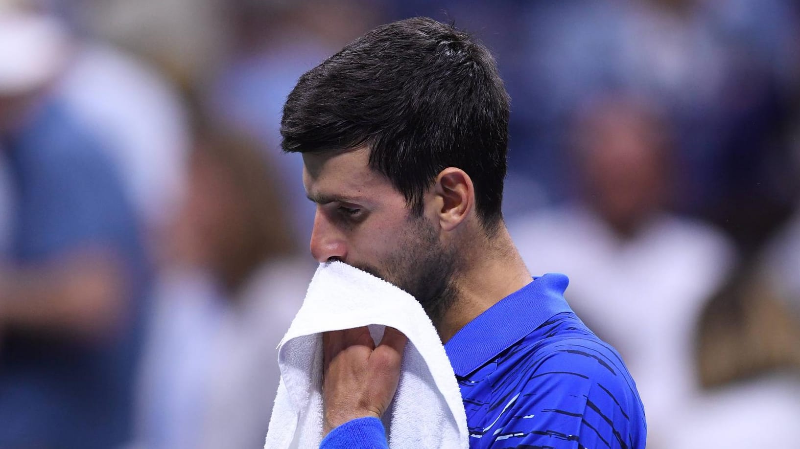 Novak Djokovic: Der Serbe war als Titelfavorit in die US Open gegangen.