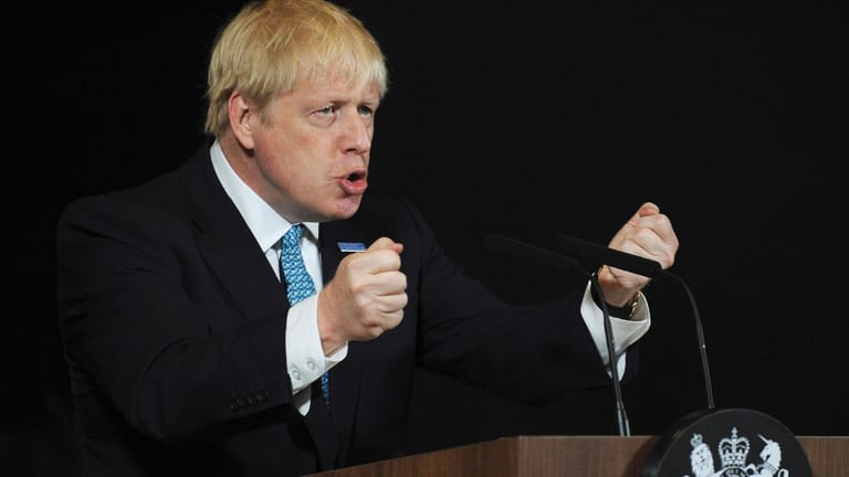 Premierminister Boris Johnson: In der kommenden Woche sollen die Abgeordneten in den Zwangsurlaub geschickt werden.