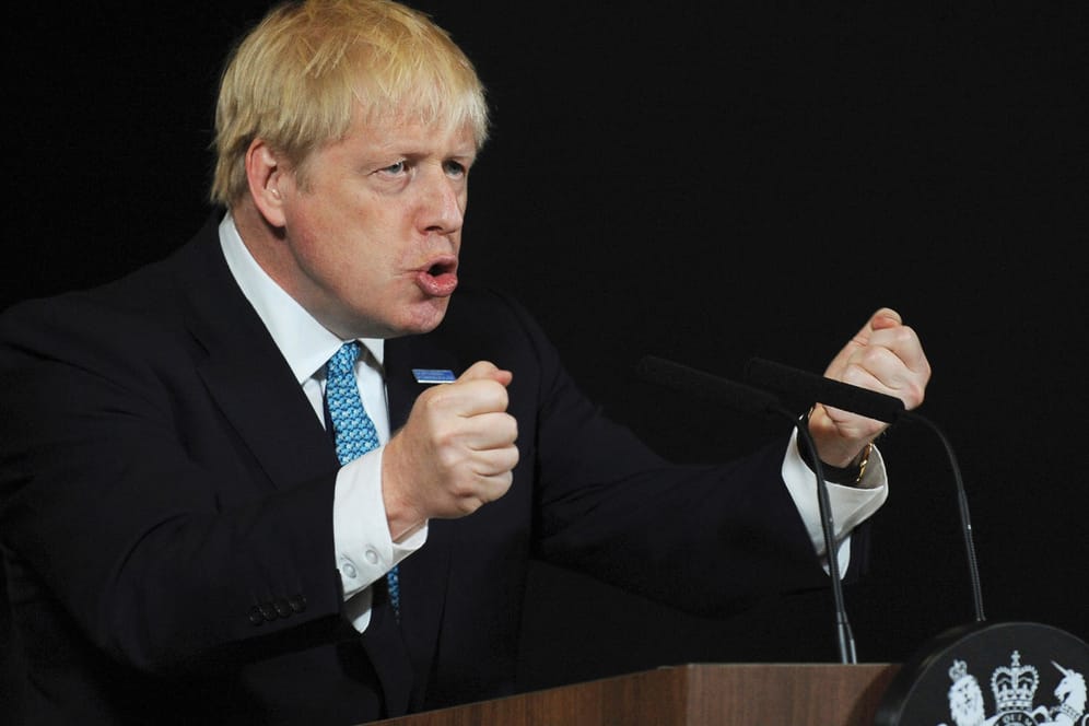 Premierminister Boris Johnson: In der kommenden Woche sollen die Abgeordneten in den Zwangsurlaub geschickt werden.