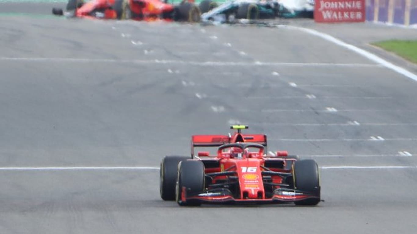 Ferrari-Pilot Charles Leclerc hat den Großen Preis von Belgien gewonnen.
