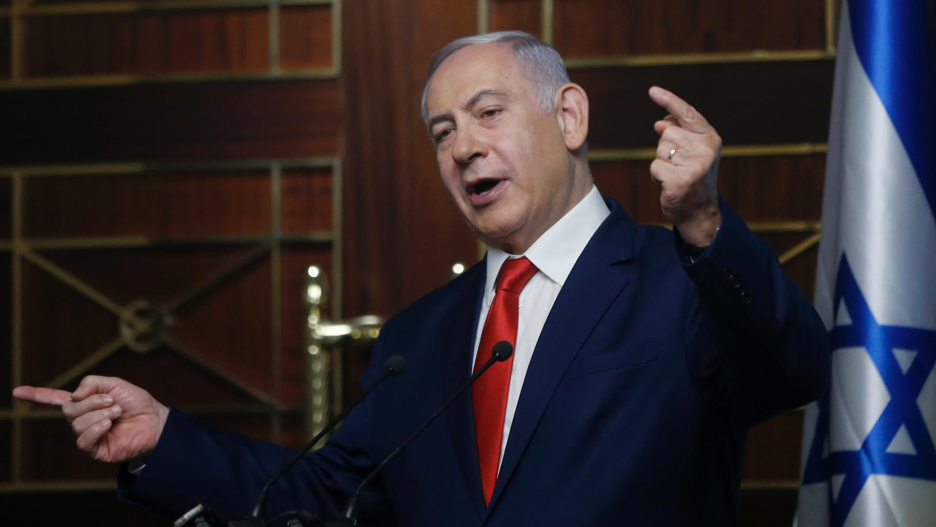 Benjamin Netanjahu, Ministerpräsident von Israel: Netanjahus Partei ist bei den Parlamentswahlen auf Stimmen aus dem Westjordanland angewiesen. Benjamin Netanjahu, Ministerpräsident von Israel: Netanjahus Partei ist bei den Parlamentswahlen auf Stimmen aus dem Westjordanland angewiesen.