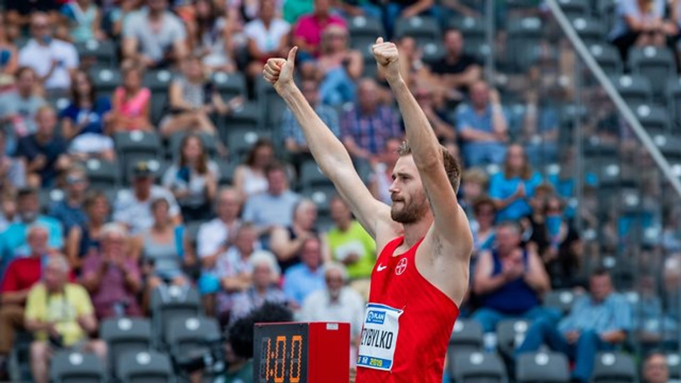 Fährt selbstbewusst zur WM nach Doha: Hochspringer Mateusz Przybylko.