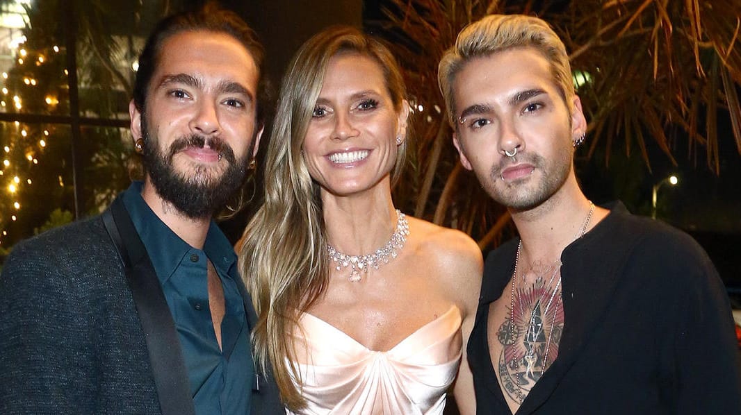 Tom und Bill Kaulitz mit Heidi Klum: Sie feierten gemeinsam den 30. Geburtstag der Zwillinge.