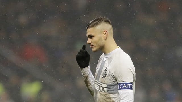 Lag seit langem im Streit mit Inter Mailand: Mauro Icardi wechselt zu PSG.