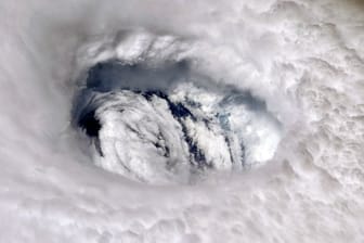 Das Auge des Sturms: Hurrikan "Dorian" - aufgenommen von Bord der Internationalen Raumstation ISS.