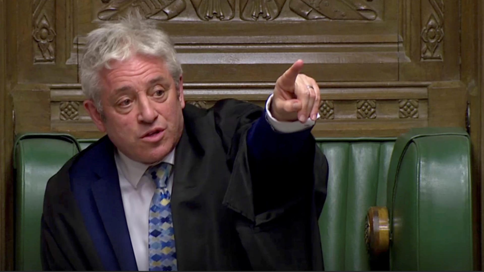 Parlamentssprecher John Bercow: Von seinen Entscheidungen hängt ab, wie das Parlament gegen die Brexit-Pläne von Boris Johnson vorgehen kann.