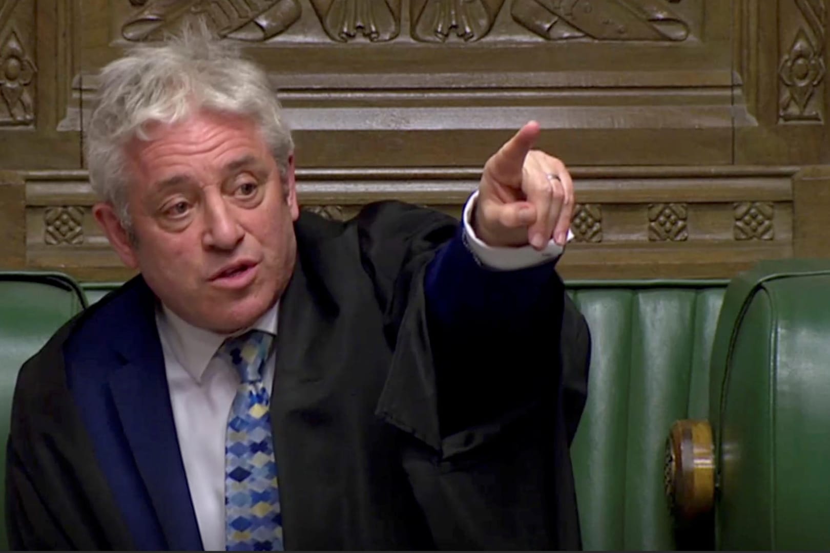 Parlamentssprecher John Bercow: Von seinen Entscheidungen hängt ab, wie das Parlament gegen die Brexit-Pläne von Boris Johnson vorgehen kann.