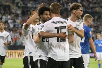 Die deutsche Nationalmannschaft: Bei den Länderspielen ist ab sofort eine neue Torhymne zu hören.