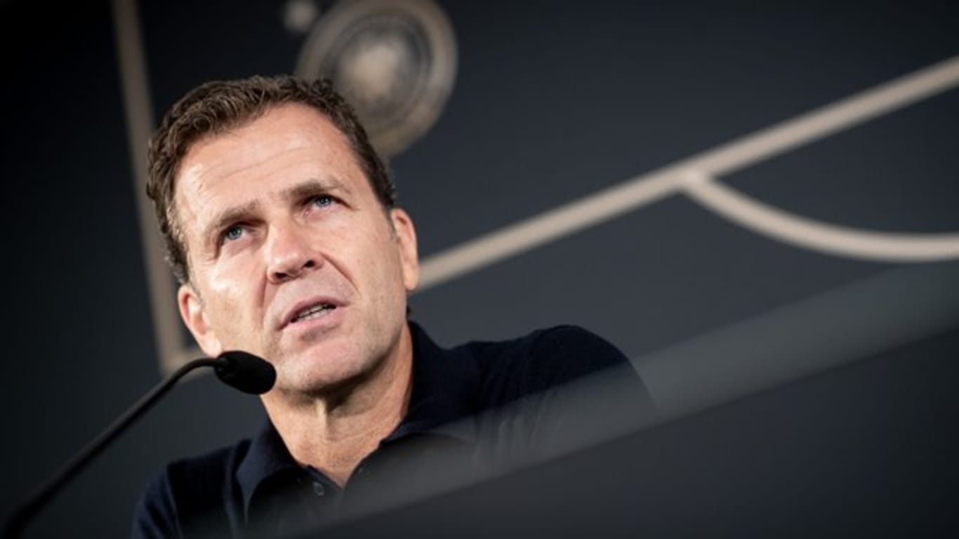 Oliver Bierhoff warnt vor den Niederländern.