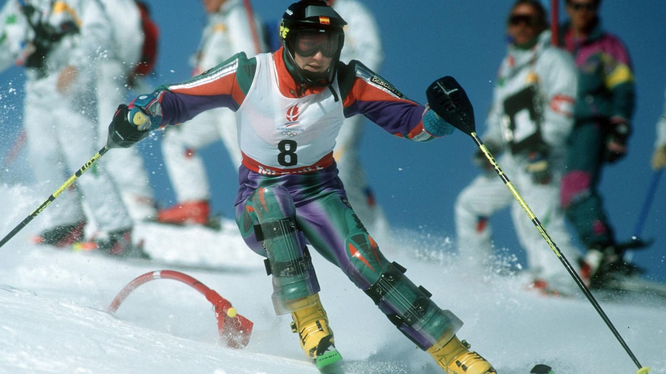 In Albertville: Blanca Fernandez Ochoa gewann bei den Olympischen Spielen 1992 Bronze.