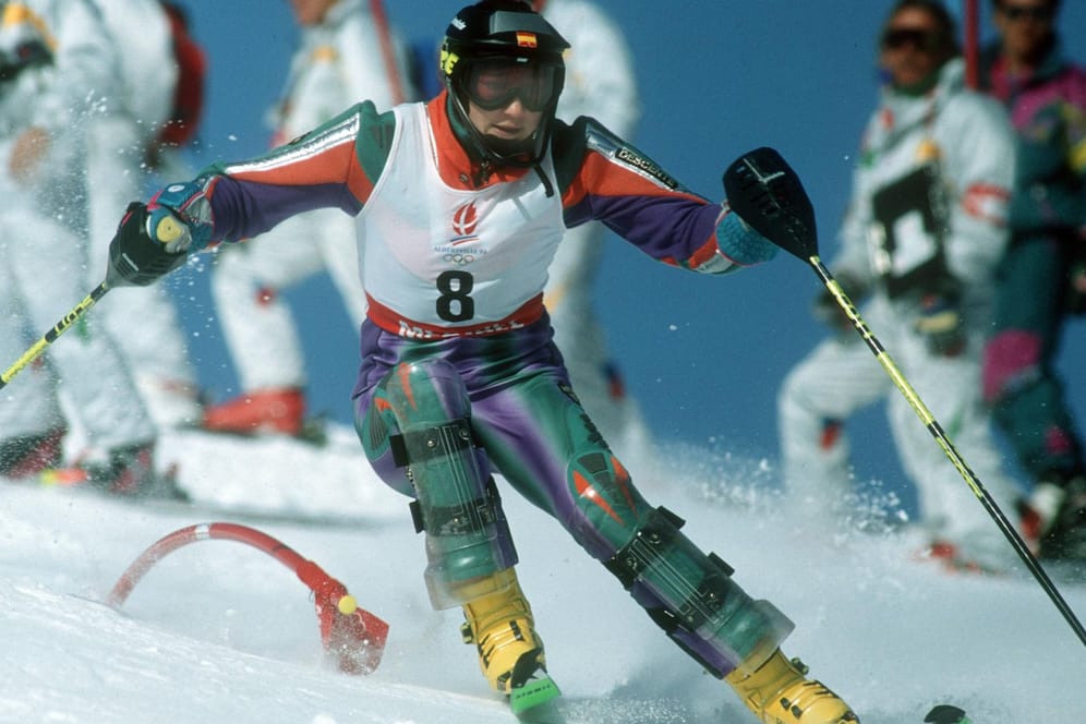 In Albertville: Blanca Fernandez Ochoa gewann bei den Olympischen Spielen 1992 Bronze.