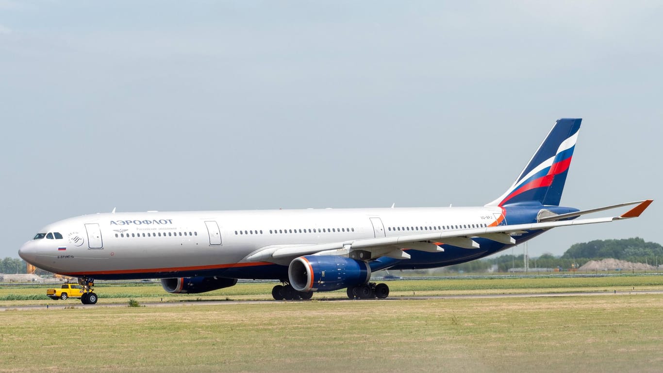 Ein Airbus A330-300 der Flugesellschaft Aeroflot (Symbolbild): Eine Maschine dieses Typs war an dem Unfall in Moskau beteiligt.