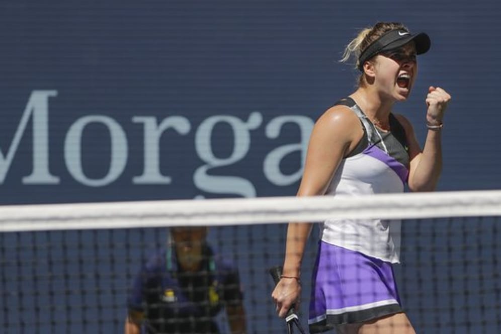 Steht im Halbfinale der US Open: Jelina Switolina.