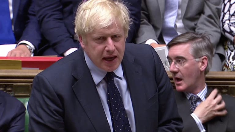 Boris Johnson: Der Premierminister hat die Abstimmung im Parlament verloren.