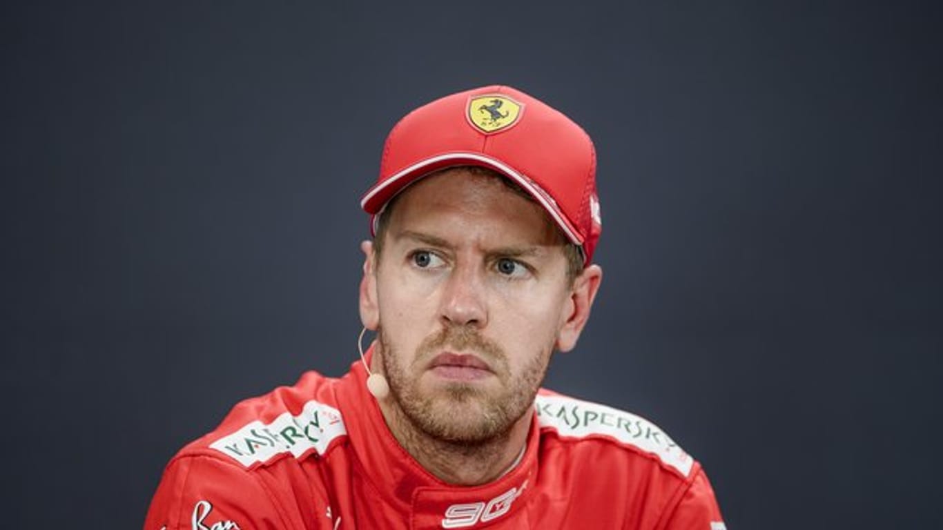 Würde seine sieglose Zeit in Monza gern beenden: Ferrari-Pilot Sebastian Vettel.