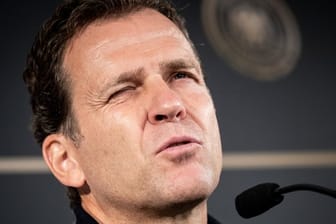 Oliver Bierhoff hofft auf eine baldige EM-Qualifikation der deutschen Nationalmannschaft.