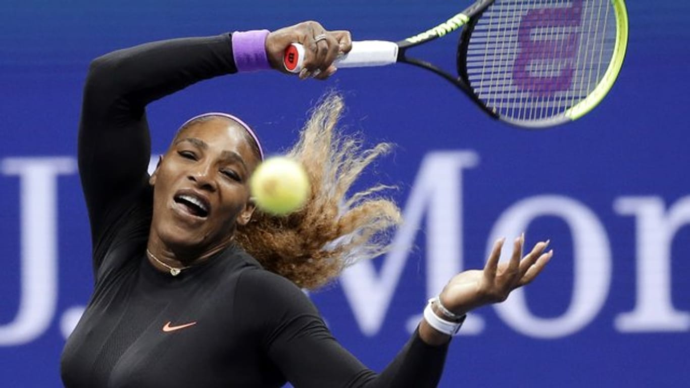 Serena Williams hatte im Viertelfinale keine Mühe.