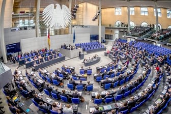 Sitzung des Deutschen Bundestages.
