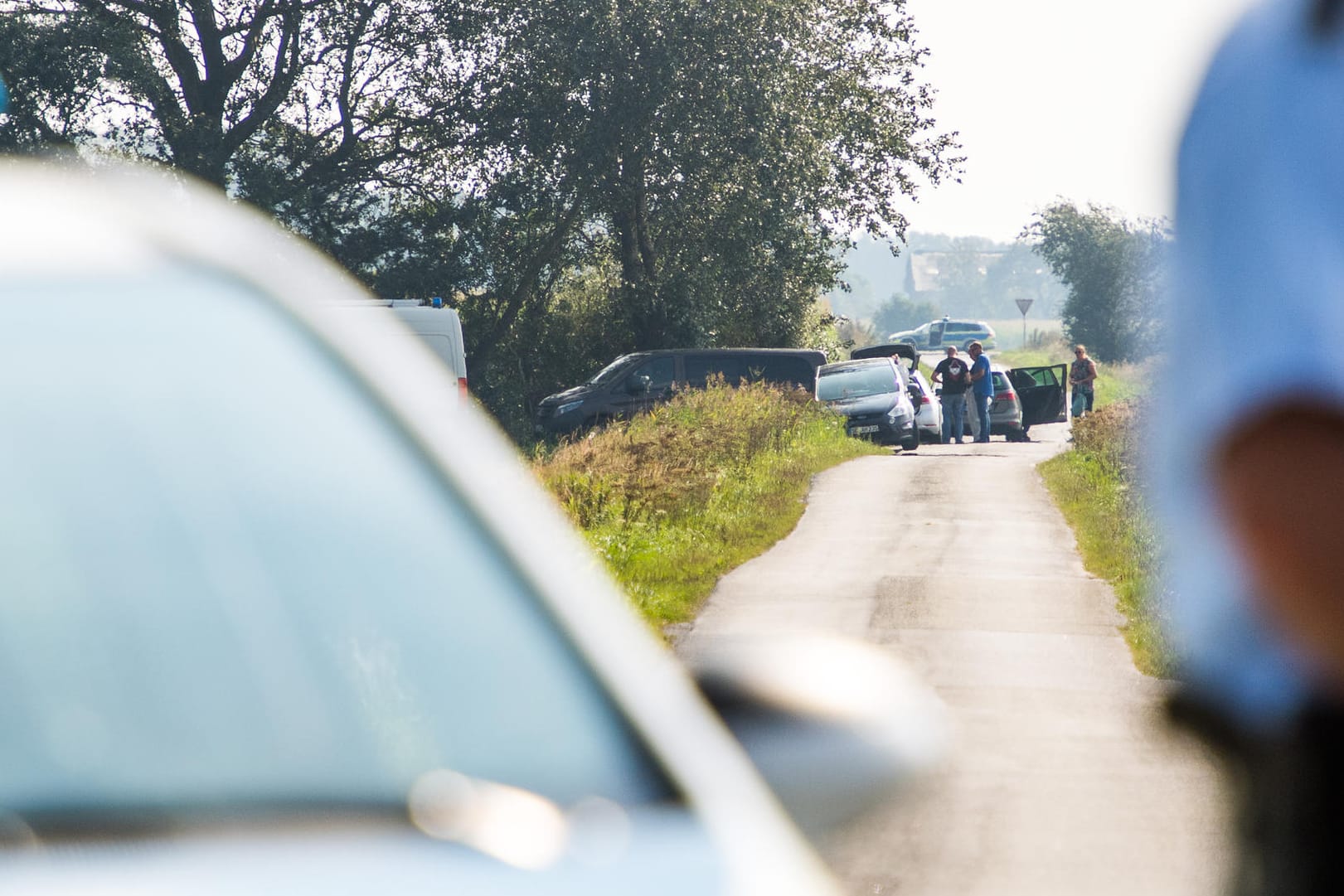 Polizeieinsatz an einem Feld in Nordfriesland: Bei der Leiche handelt es sich eindeutig um die vermisste Nathalie.