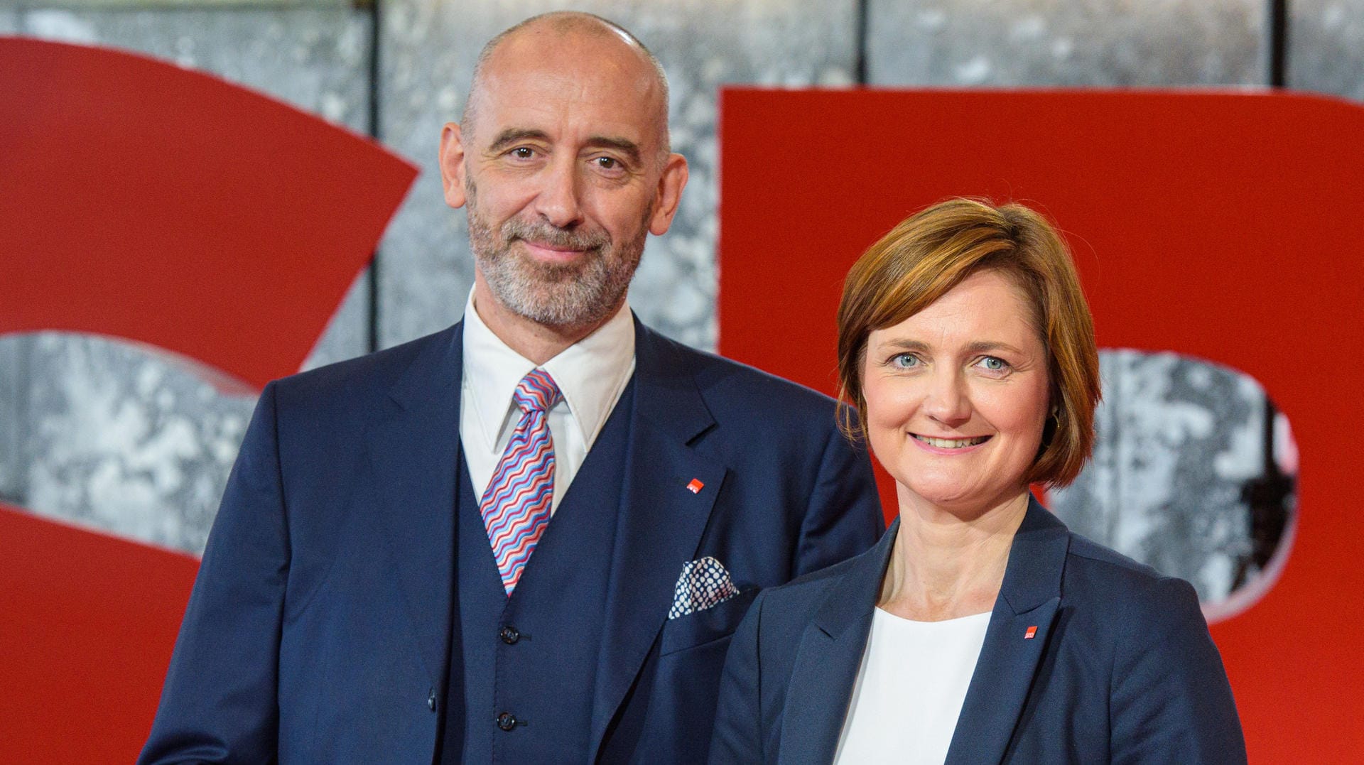 Beim Fototermin in Saarbrücken waren sie noch dabei: Alexander Ahrens und Simone Lange haben sich aus dem Vorsitzrennen der SPD zurückgezogen.