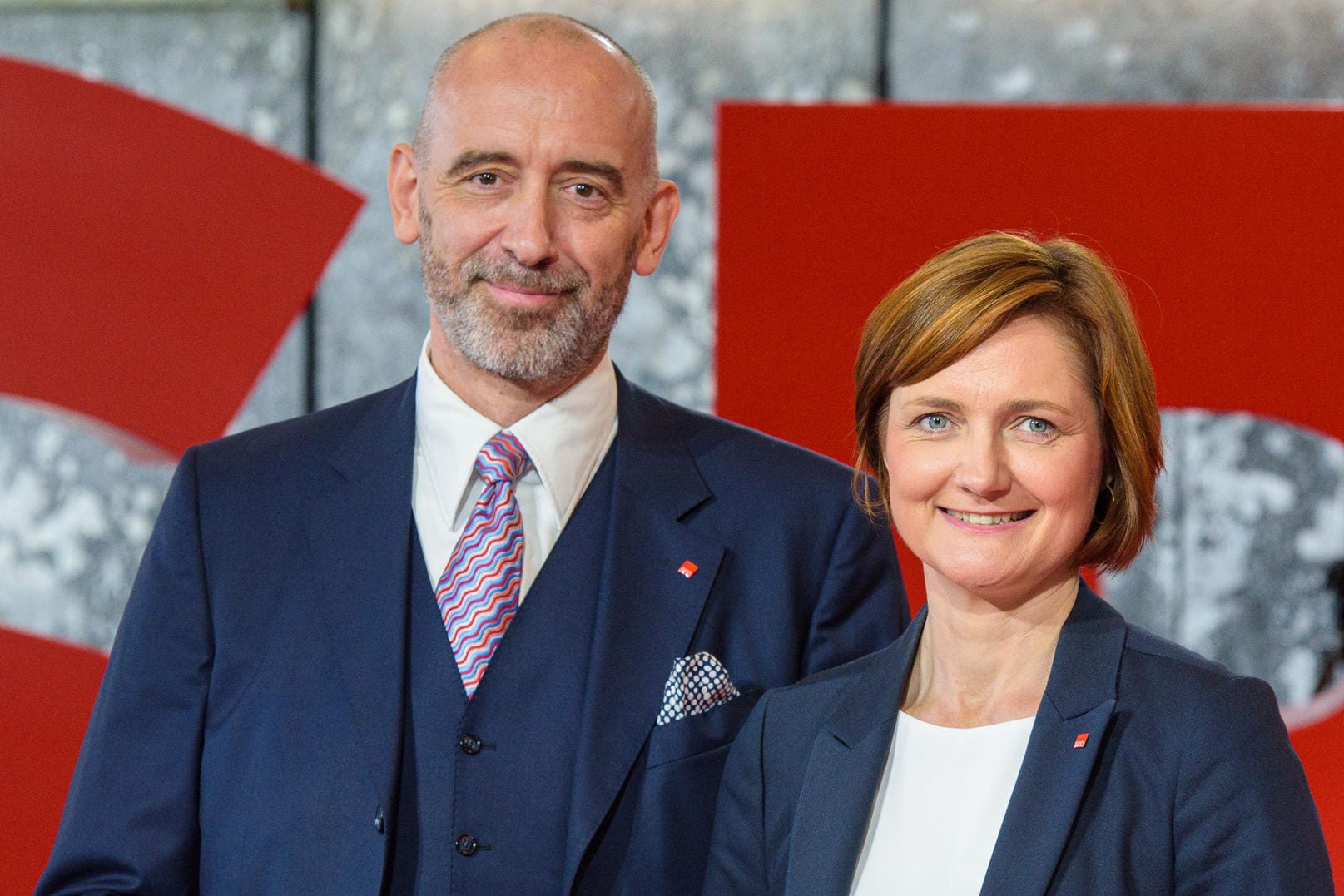 Beim Fototermin in Saarbrücken waren sie noch dabei: Alexander Ahrens und Simone Lange haben sich aus dem Vorsitzrennen der SPD zurückgezogen.