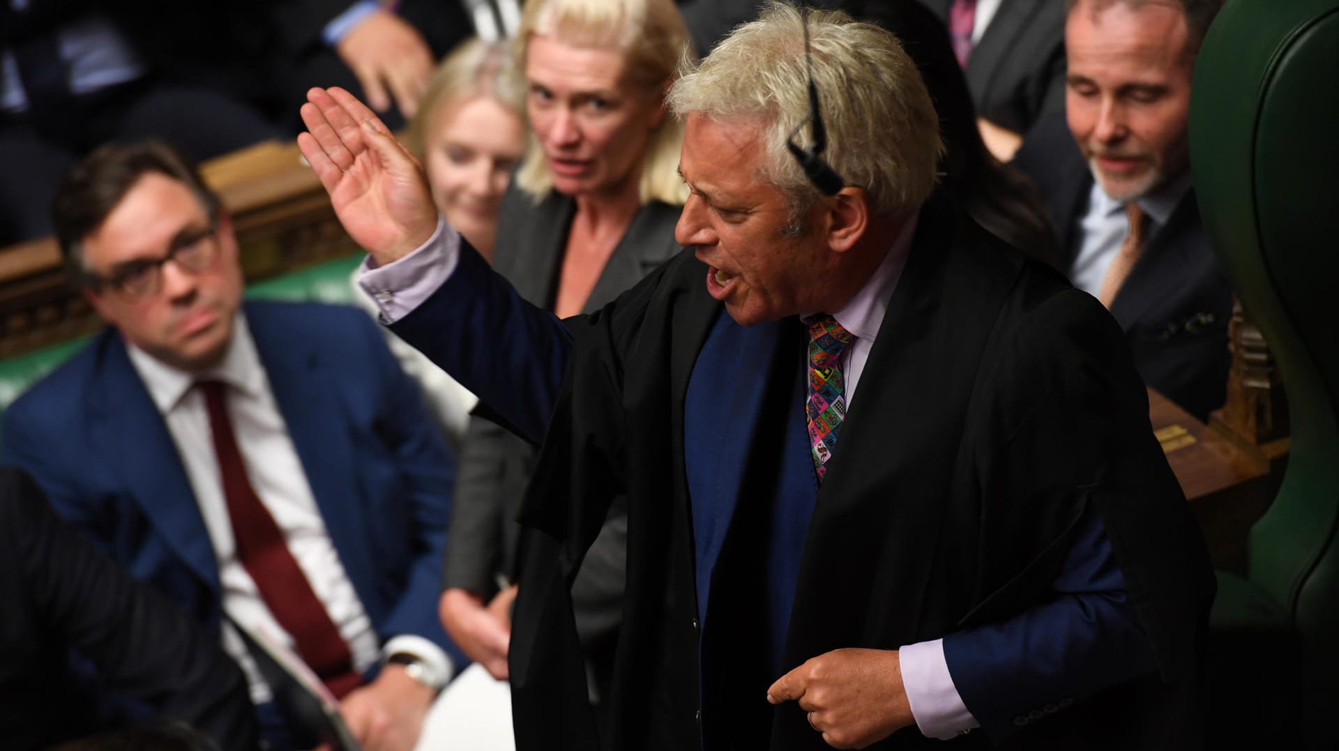 Speaker of the House John Bercow: Das Unterhaus stimmt für das Gesetz zur Brexit-Verschiebung.