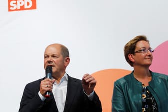 Olaf Scholz und Klara Geywitz: Der Kampf um den SPD-Vorsitz ist eröffnet.