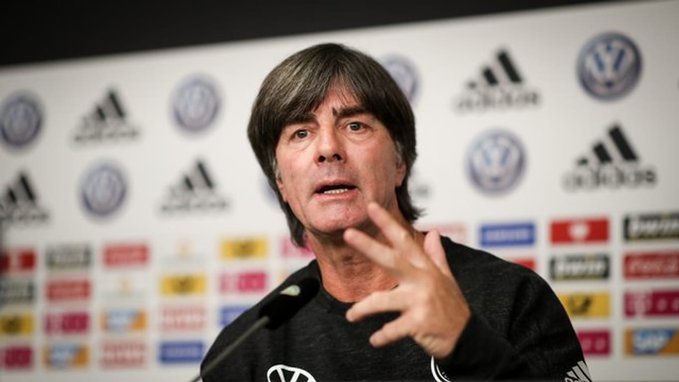 Bundestrainer Joachim Löw bereitet die deutsche Nationalmannschaft auf die Niederlande vor.