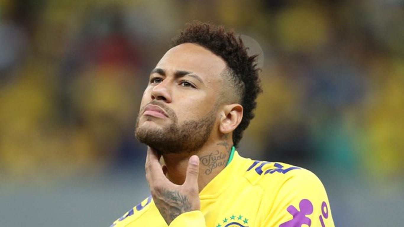 Gibt sein Comeback in der Seleção: Neymar.