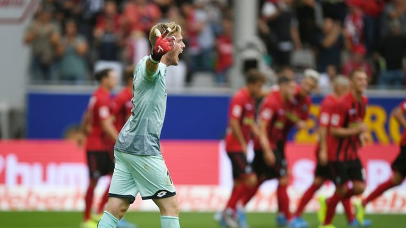 Frustriert: Mainz-Keeper Florian Müller.