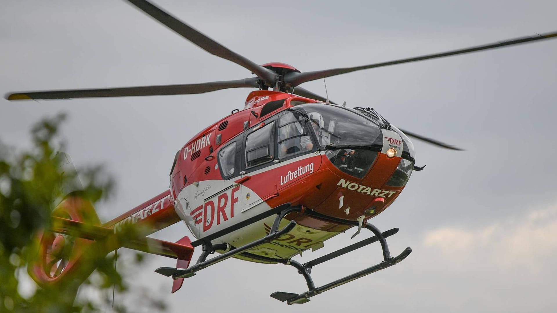 Rettungshubschrauber im Einsatz