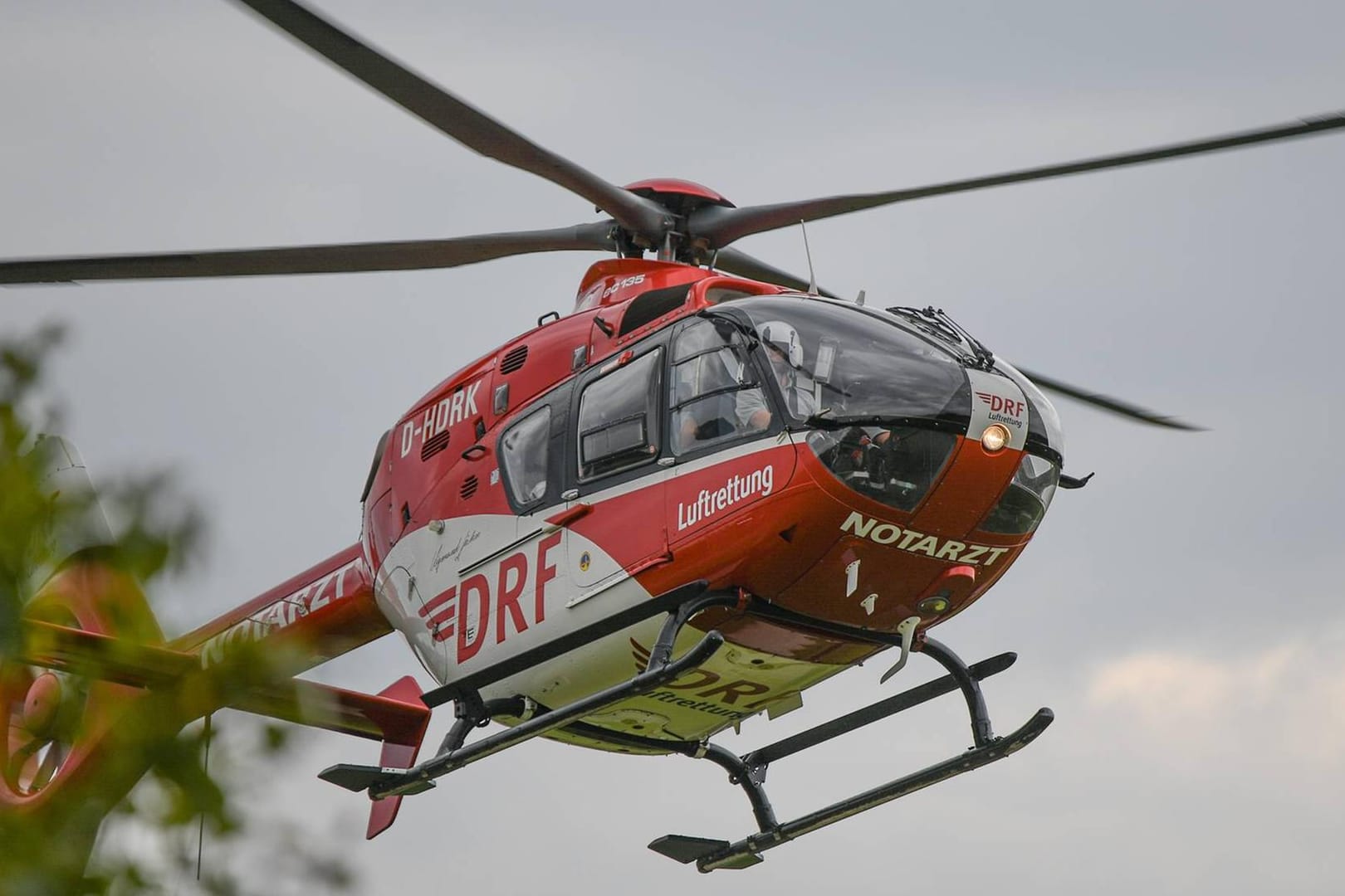 Rettungshubschrauber im Einsatz